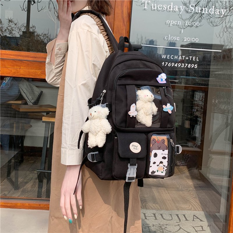 Sac à dos en peluche ours