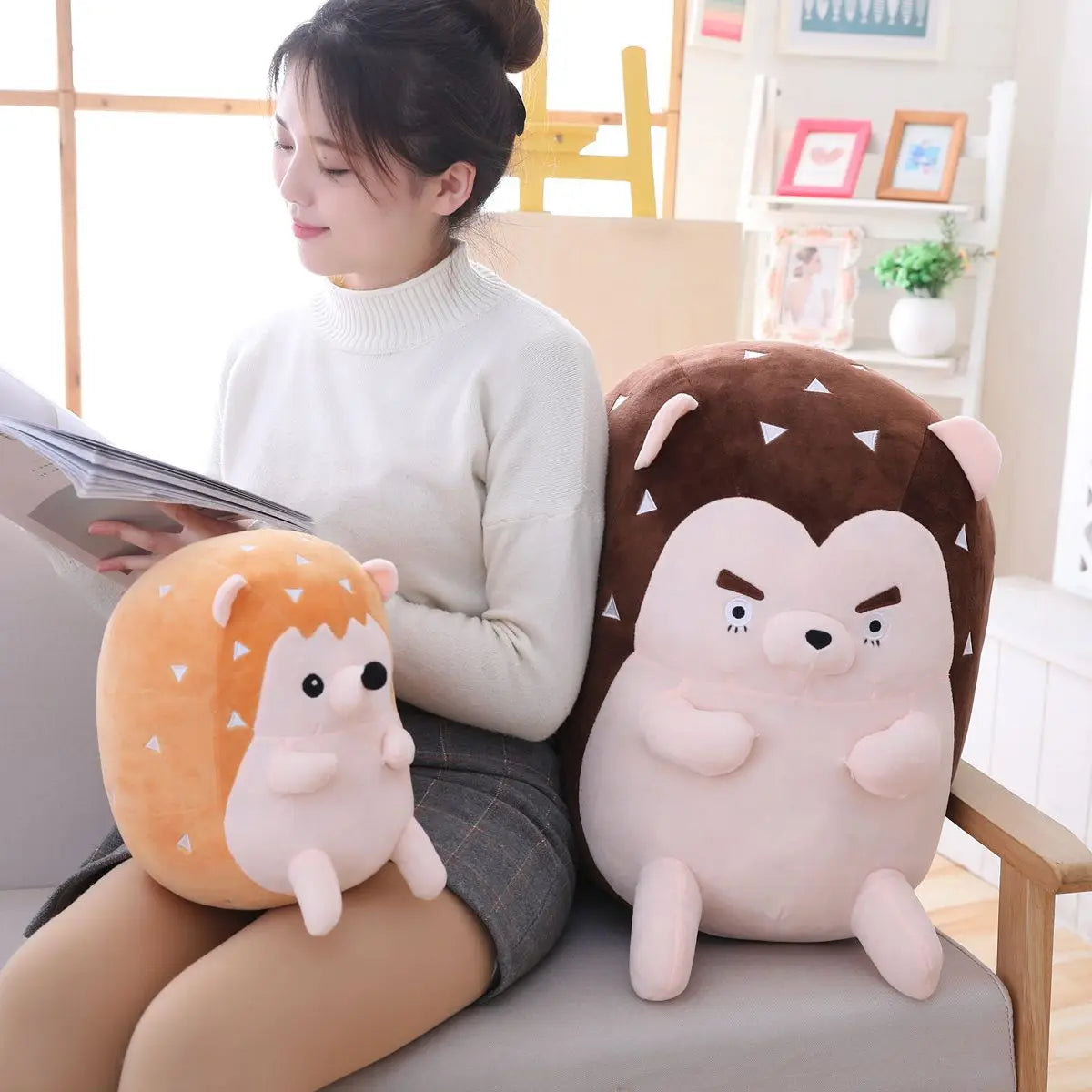 Peluches hérisson kawaii