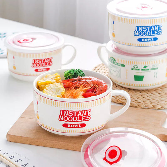 Bol de ramen en céramique pour nouilles instantanées