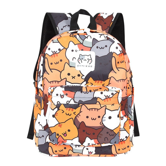 Sac à dos imprimé Neko