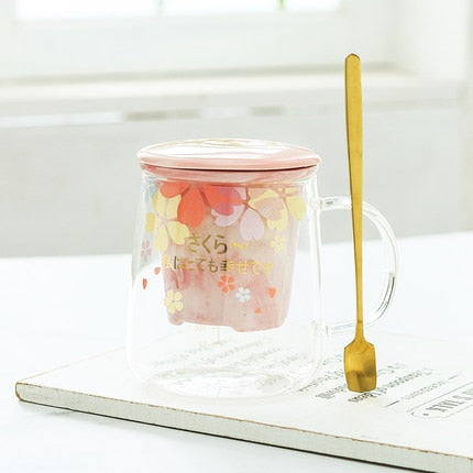 Sakura Tea Infuser Cup