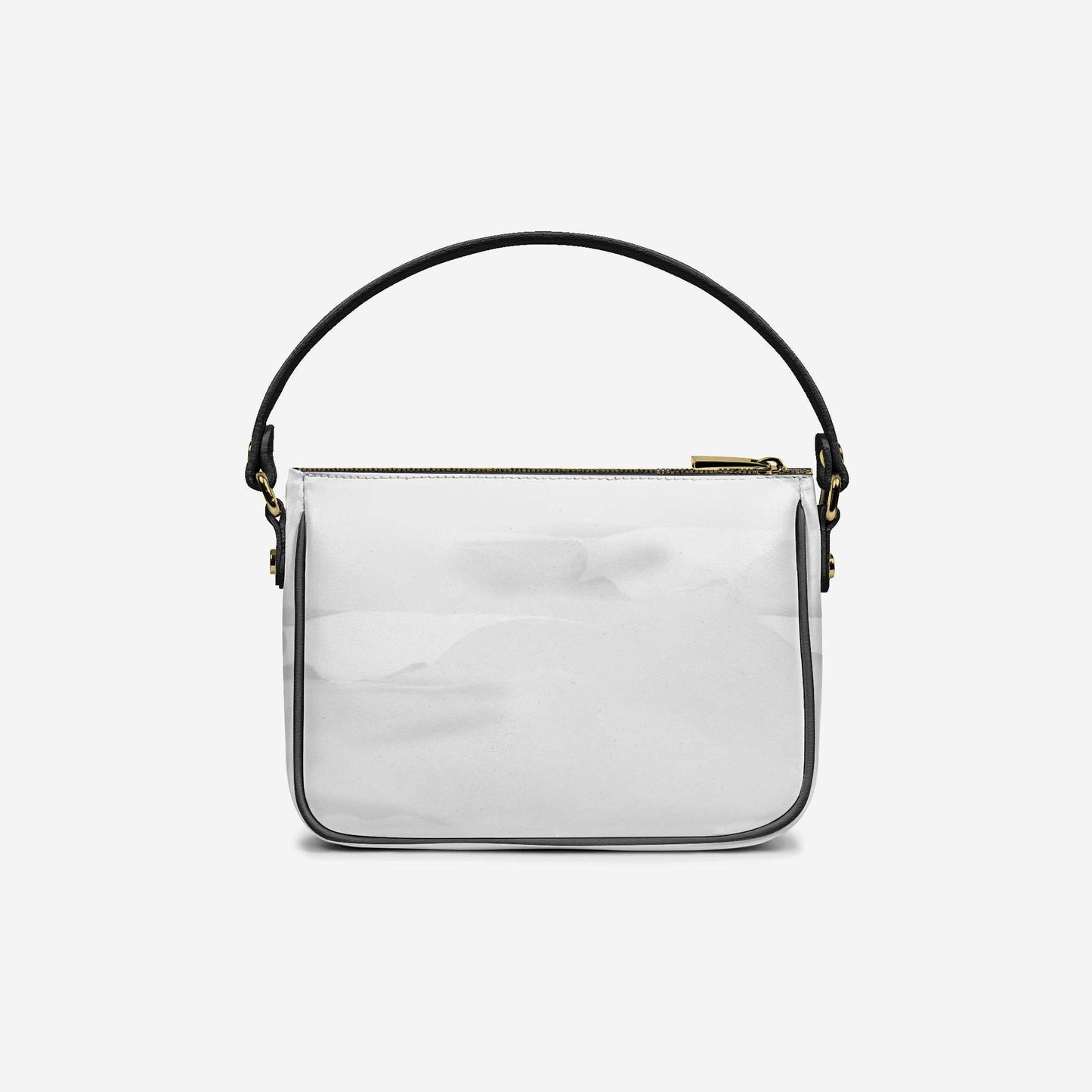 Sac à main BYMANYC ® New York – Couture Vegan Vertical Band en Midnight Gold