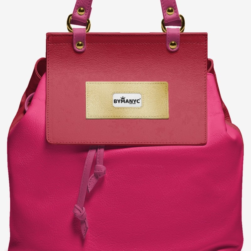 Bolso vegano SOHO PINK – BYMANYC ® Nueva York Hecho en Italia