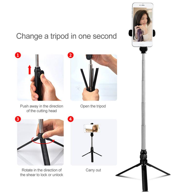 Trépied avec télécommande Bluetooth