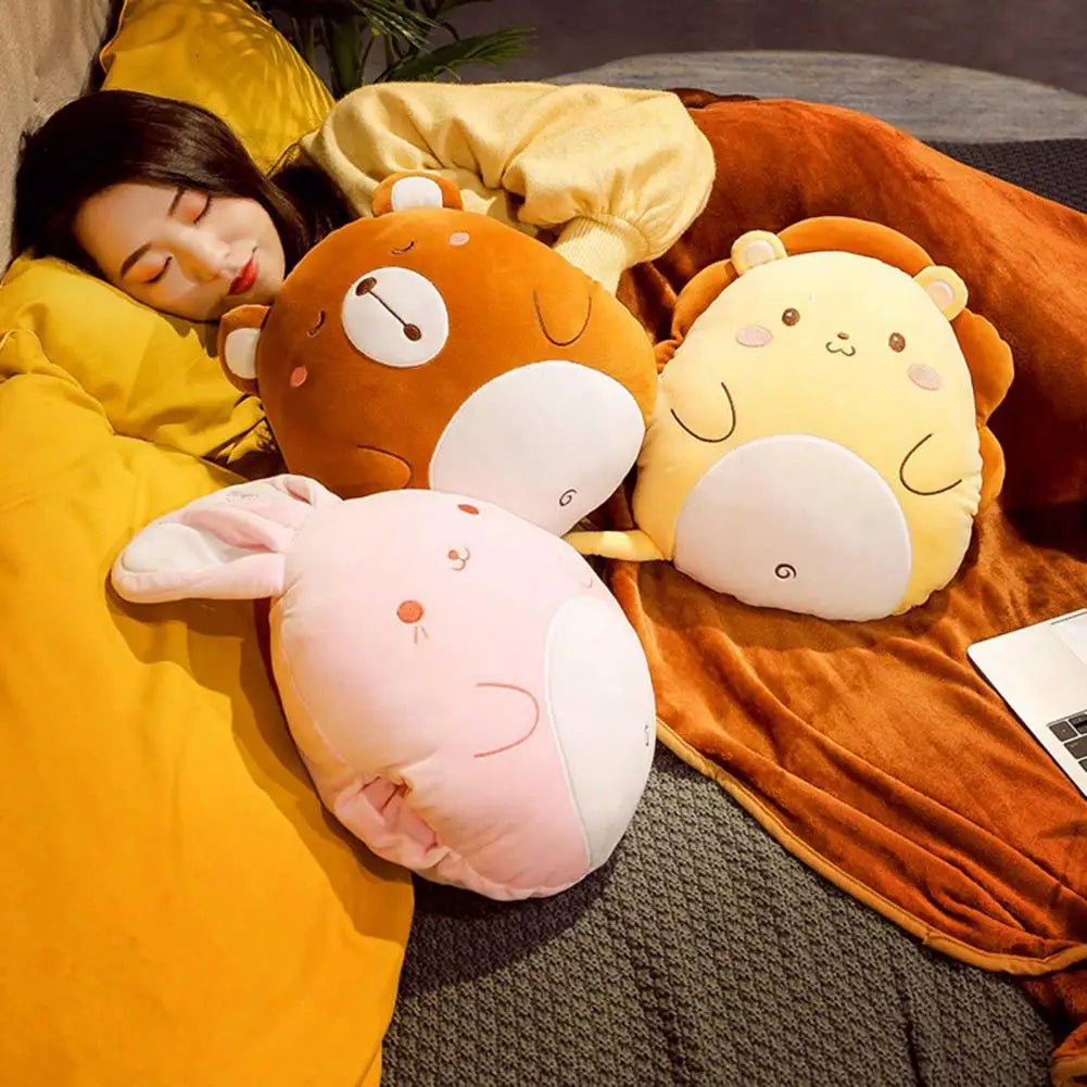 Couverture coussin animal