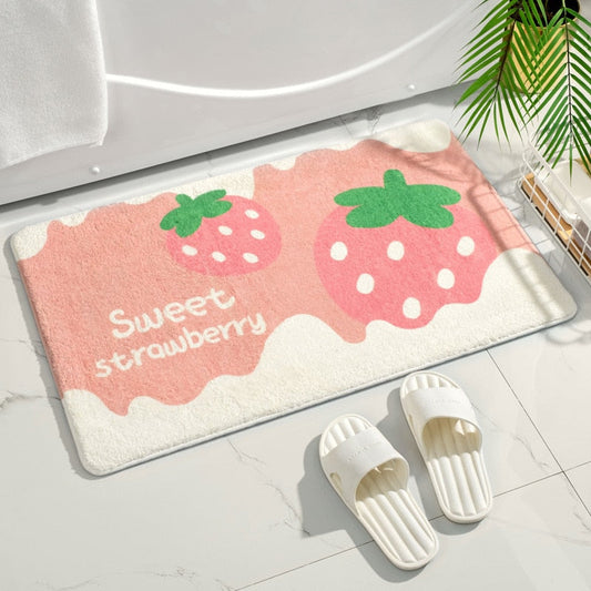 Tapis de bain Sweet Strawberry