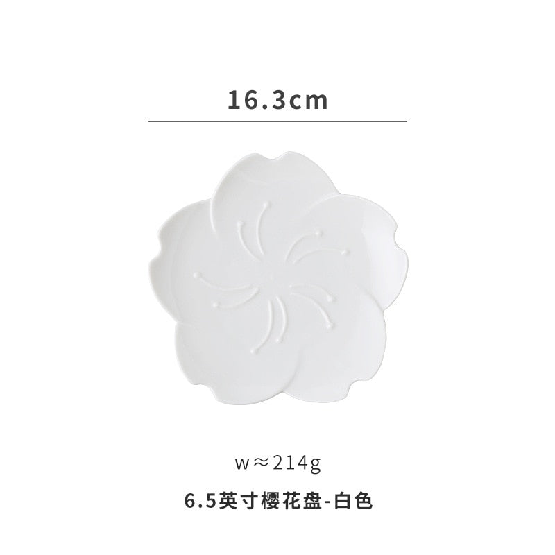 Platos de flor de cerezo