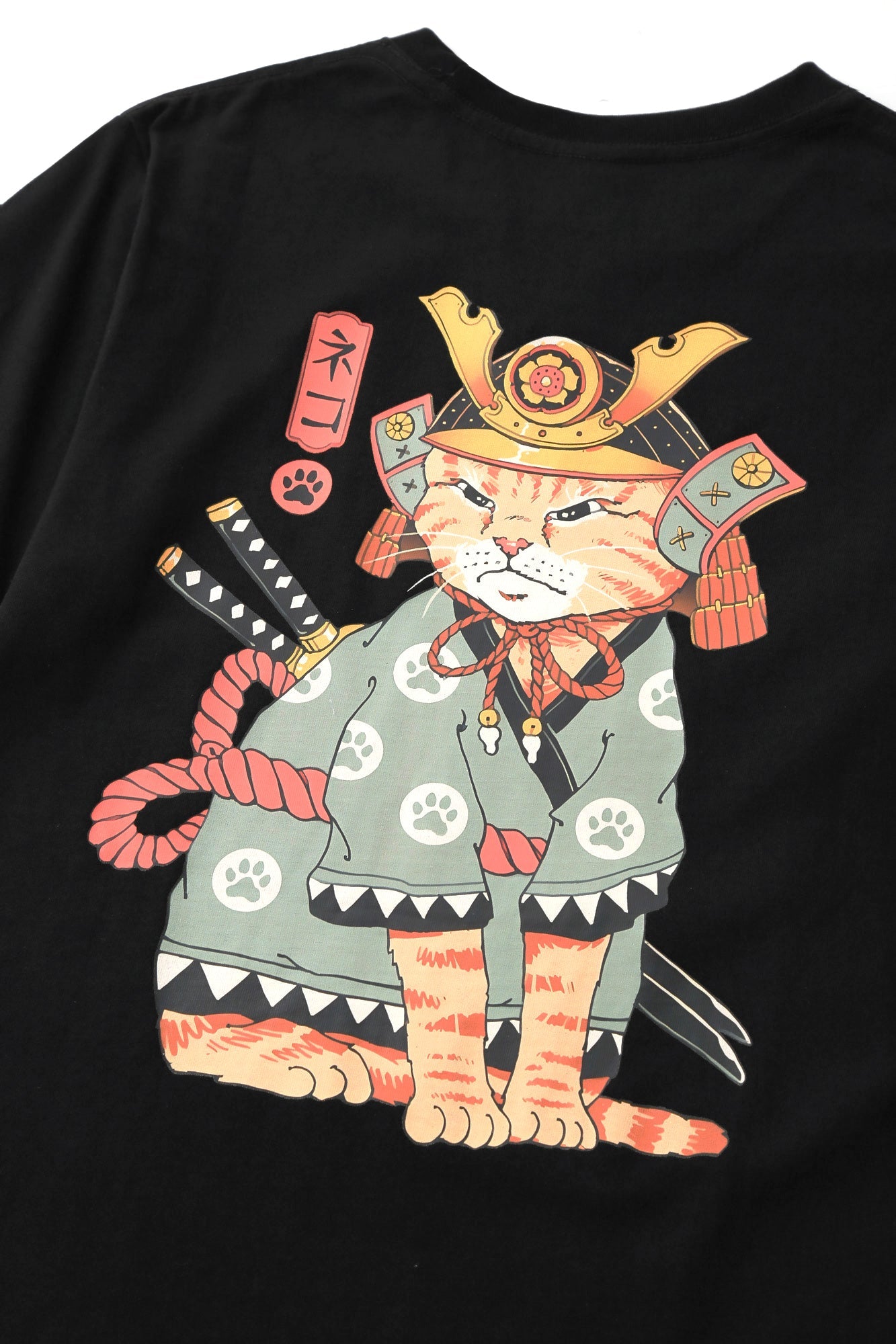 T-shirt kimono chat YeT016