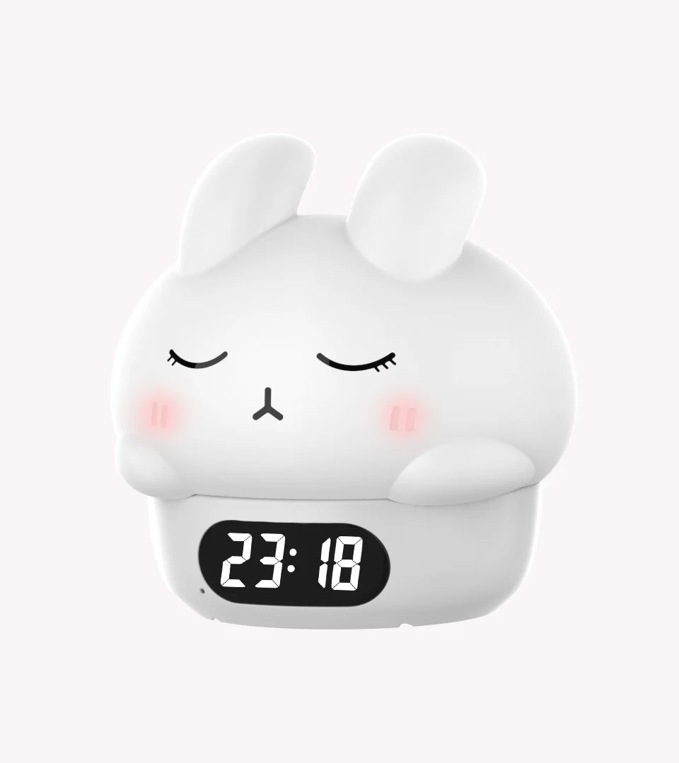 Réveil veilleuse lapin