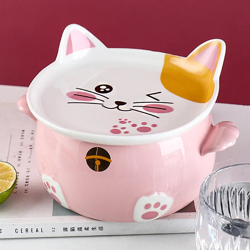 Kawaii Cat Ramen Bowl