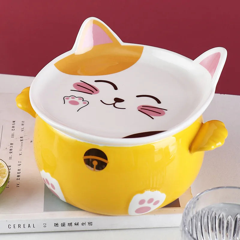 Kawaii Cat Ramen Bowl