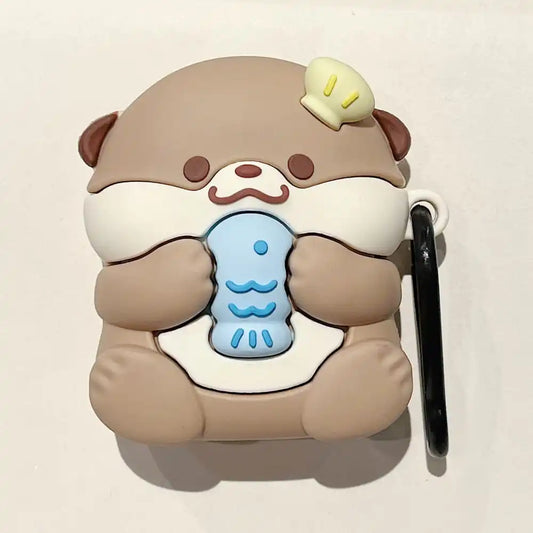 Étui pour AirPods Kawaii Otter