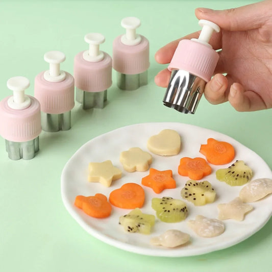 Matrices de découpe alimentaires Kawaii Shapes