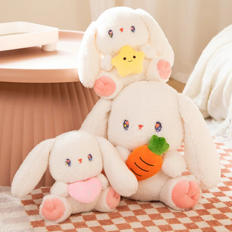 Adorables peluches de bébé lapin