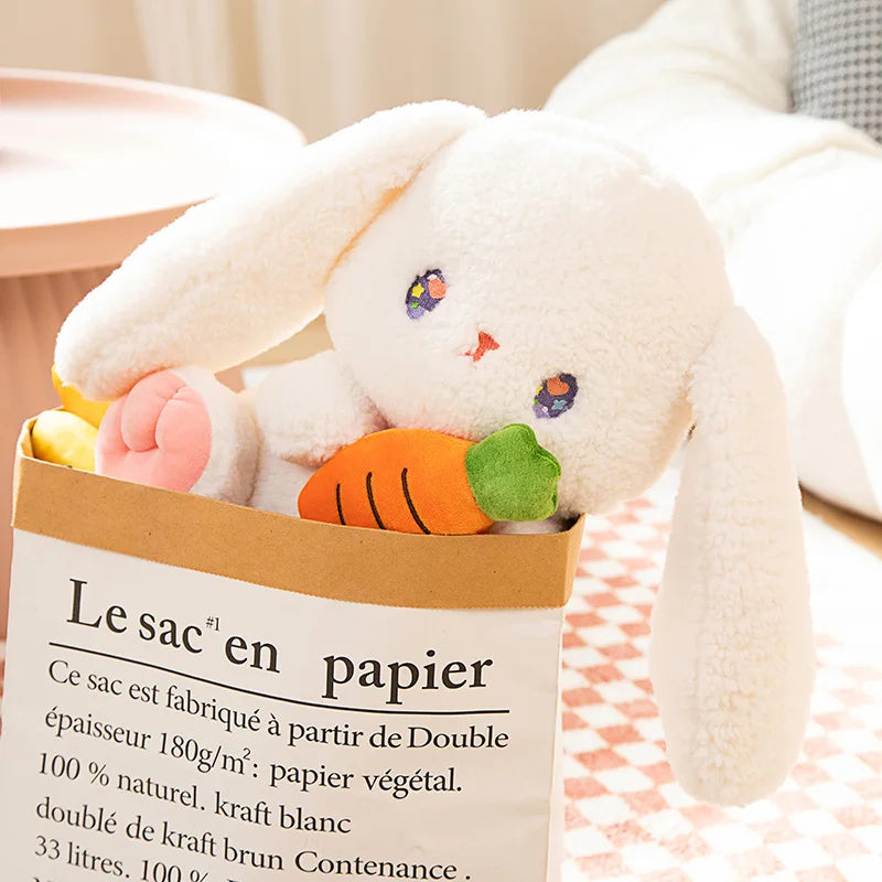 Adorables peluches de bébé lapin