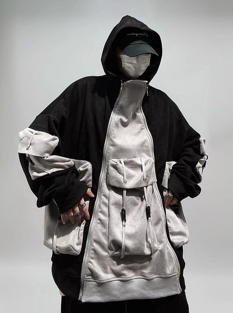 YEH1 Patchwork Functional Hoodie