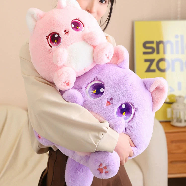 Peluches de chat potelé