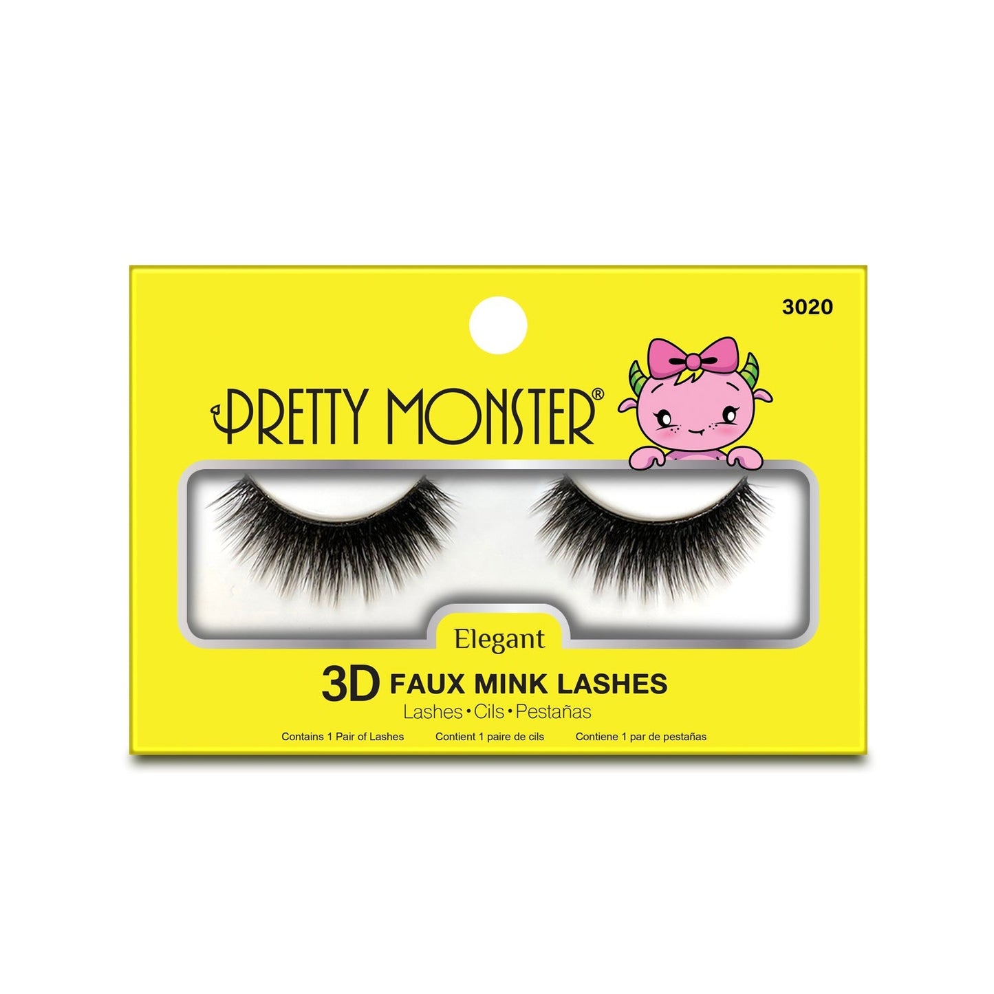 Pretty Monster Elegant 3D Faux Mink Lashes | 10 Styles