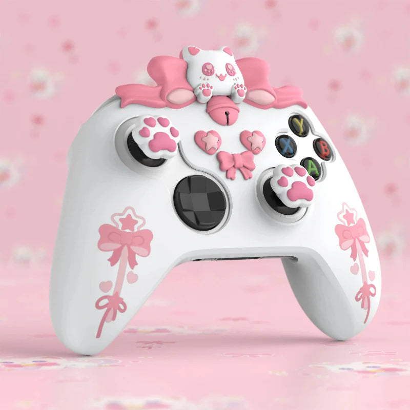 Housse de protection pour manette Xbox PlayVital Kawaii Cat