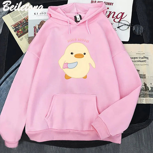 Sweat à capuche Psycho Duck