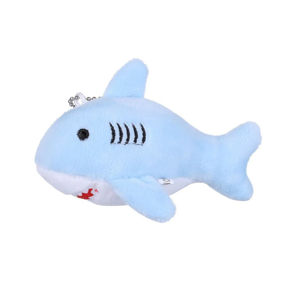 Porte-clés en peluche requin