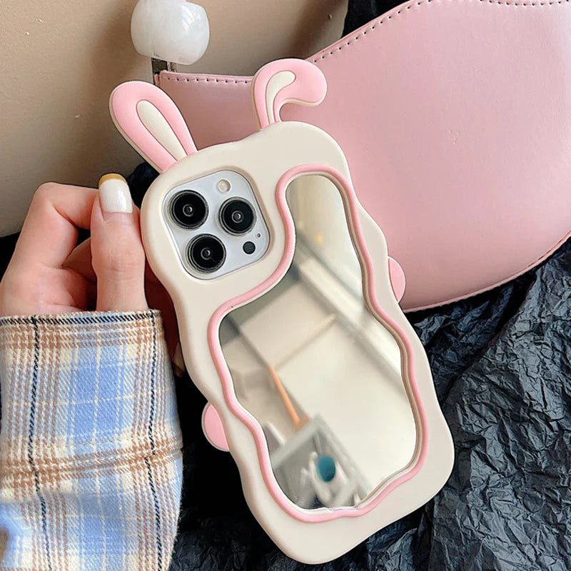 Coque iPhone Mirror Bunny
