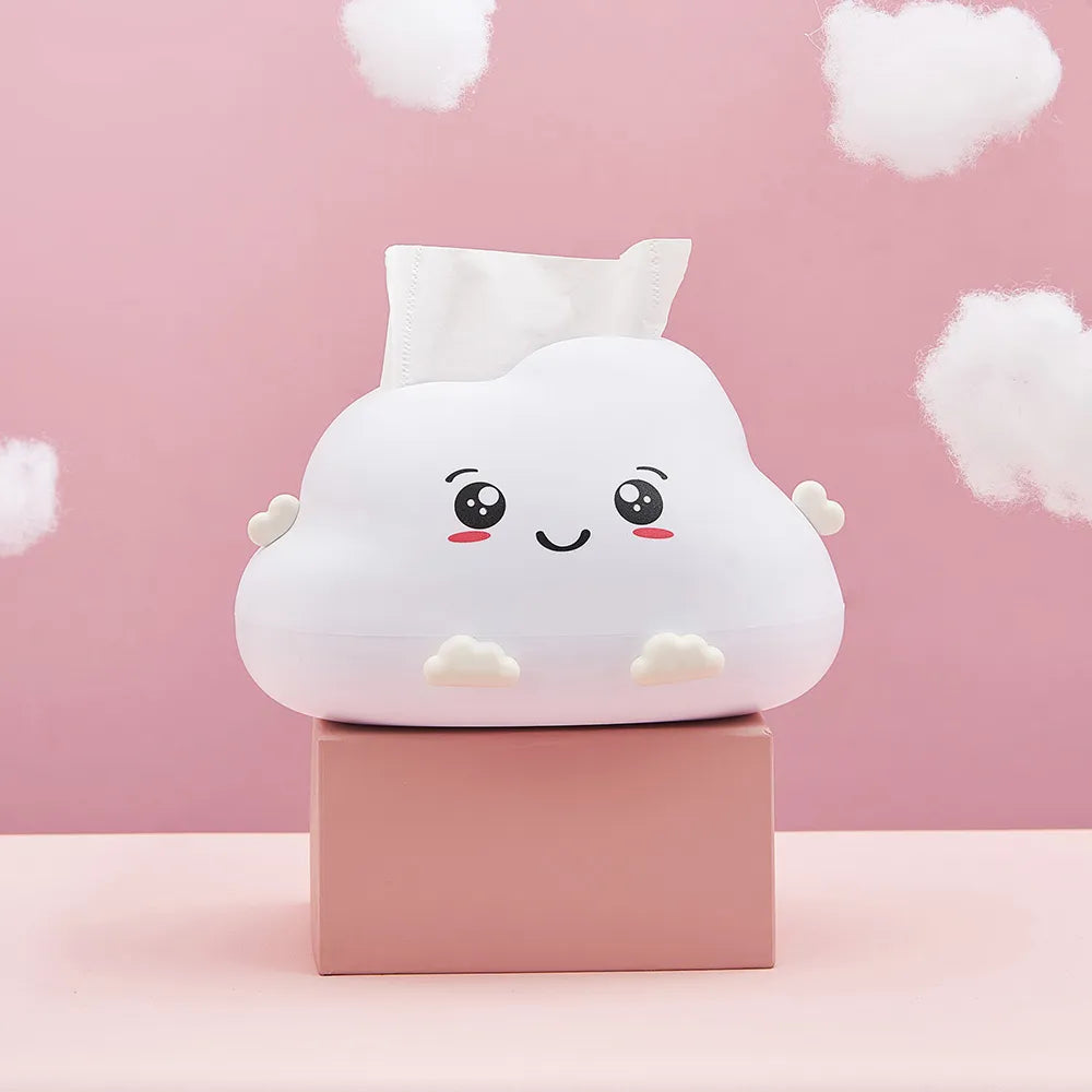 Boîte à mouchoirs Kawaii Cloud