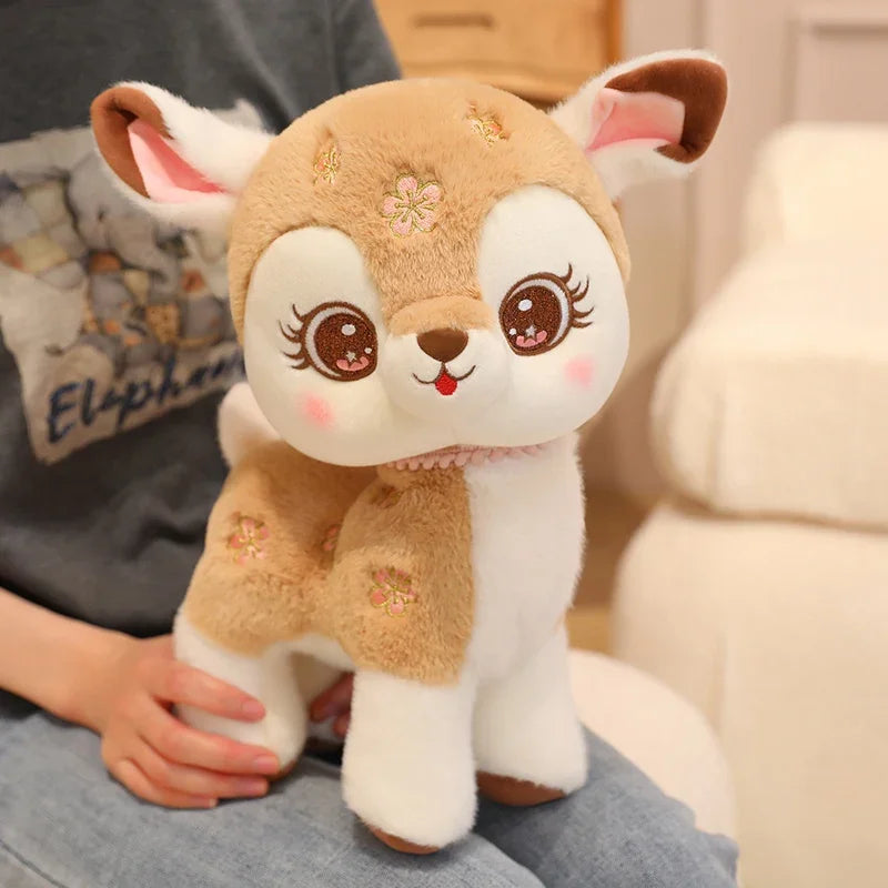 Peluches de cerf kawaii