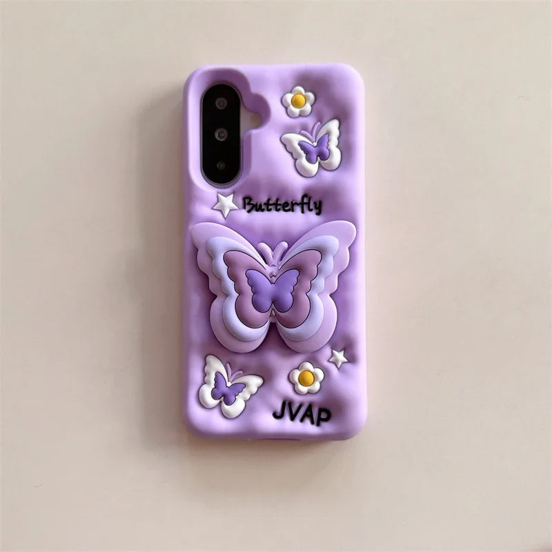 Coque de téléphone Samsung Papillon Kawaii