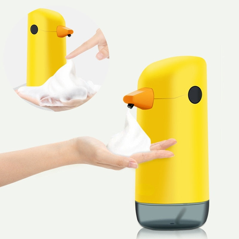 Dispensador de jabón de pato
