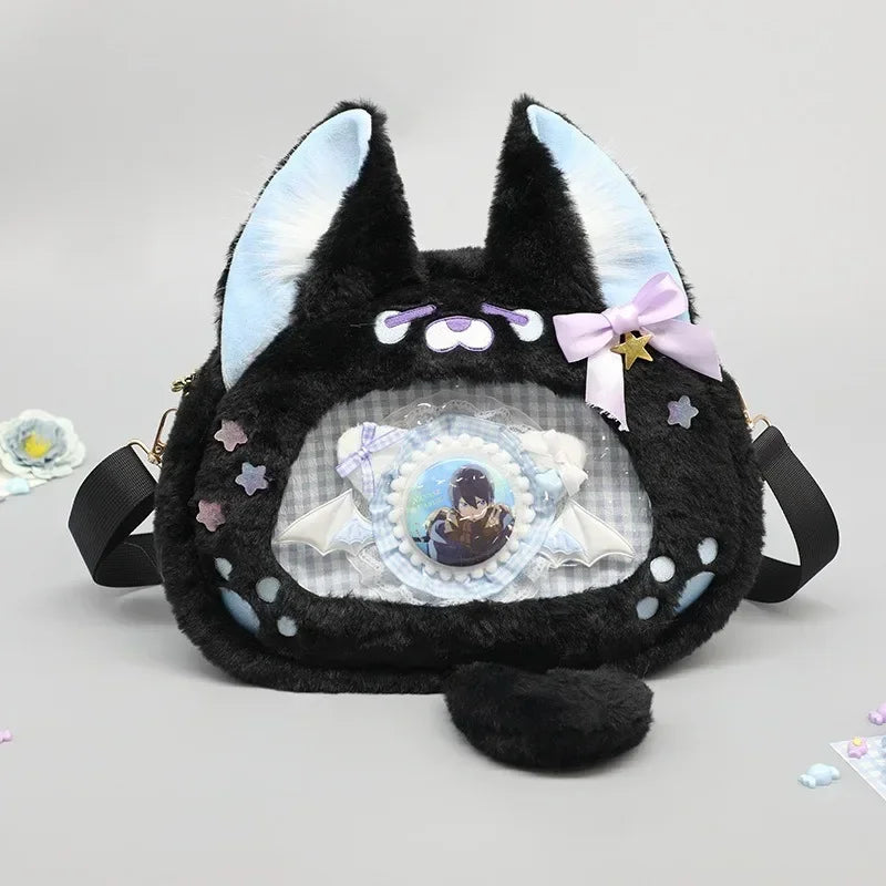 Harajuku Cat Plush Ita Bag