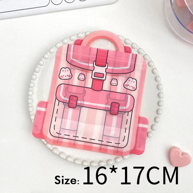 Bolsas reutilizables para refrigerios Kawaii