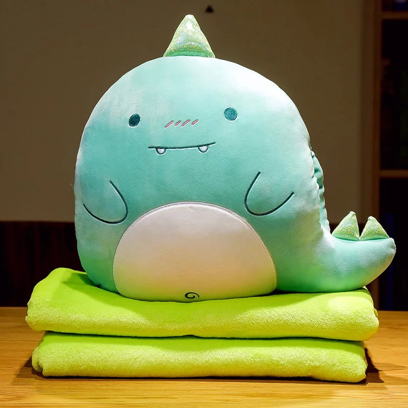 Couverture coussin animal