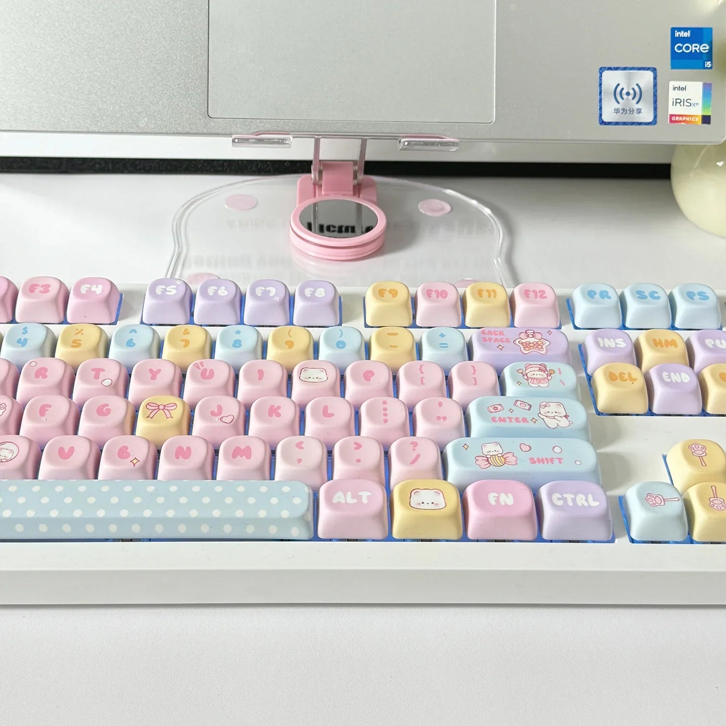 Ensemble de touches de clavier Candy Bear