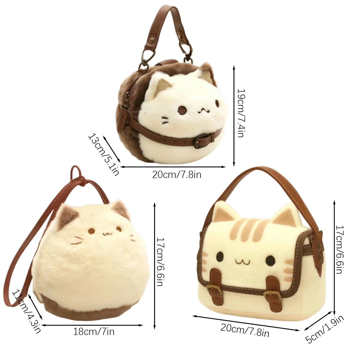 Sacs à main Kawaii Neko