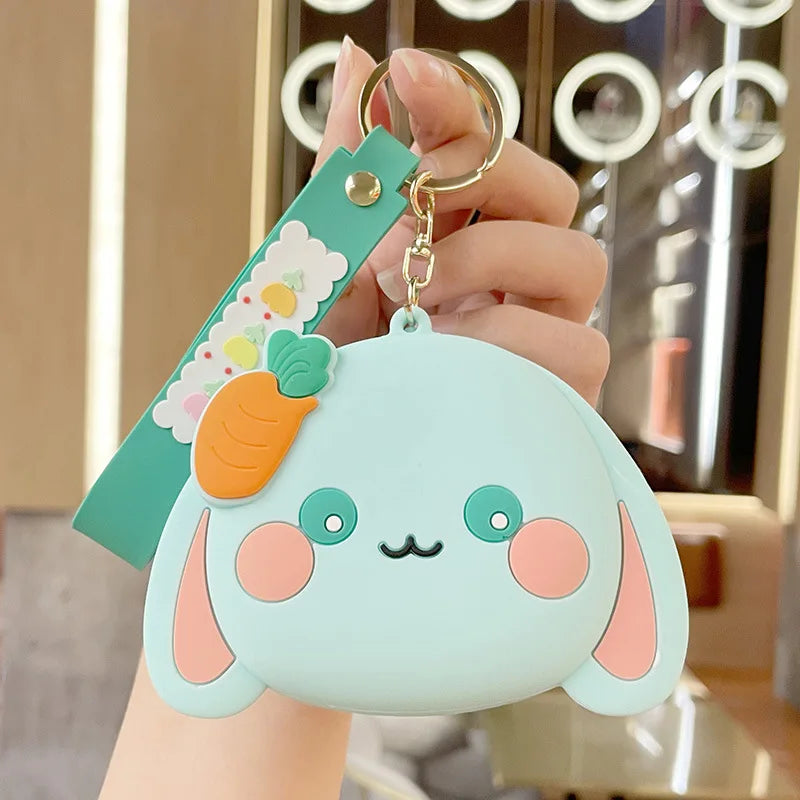 Porte-monnaie lapin carotte