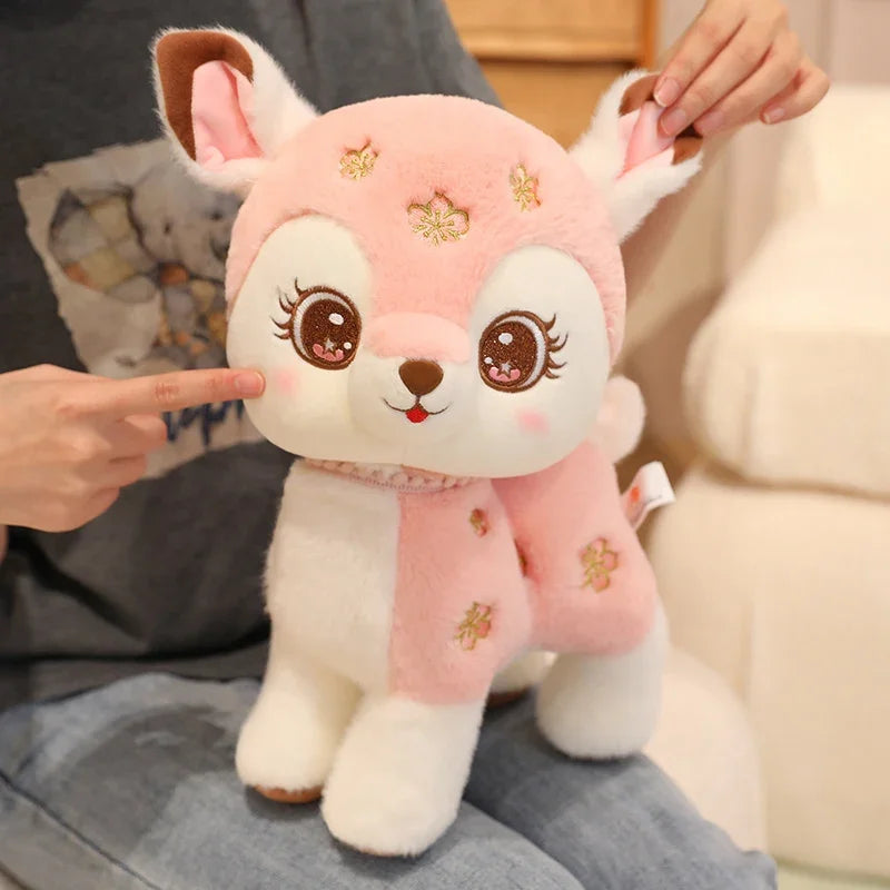 Peluches de cerf kawaii