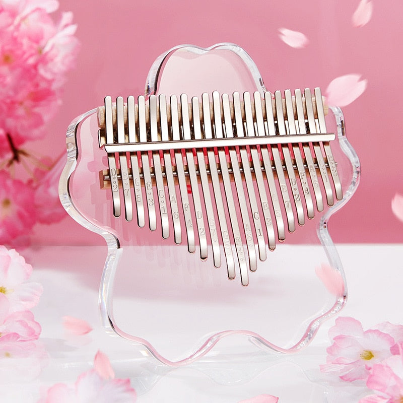 Kalimba en fleurs de cerisier
