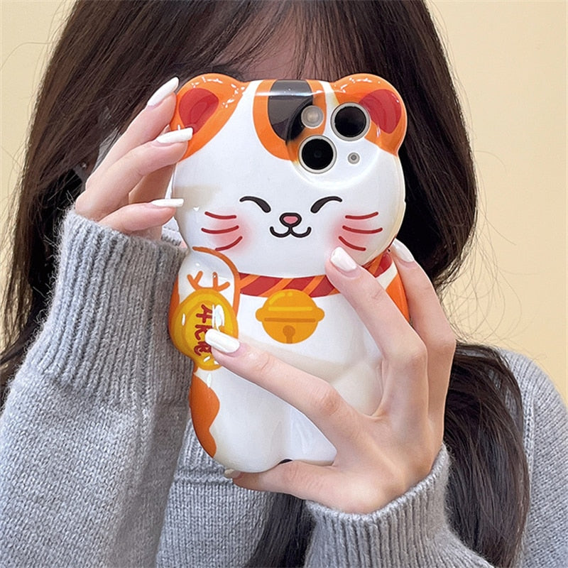 Coque iPhone Lucky Cat