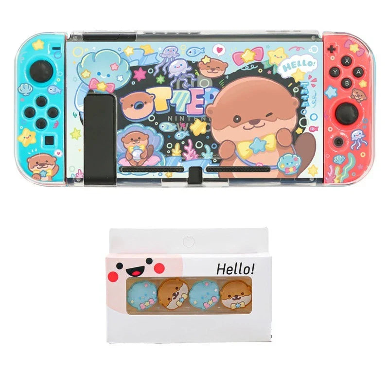 Étui Kawaii Otter pour Nintendo Switch
