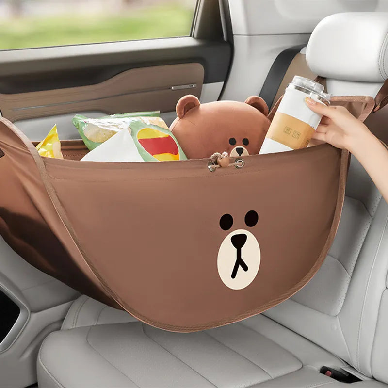 Sac de rangement pour siège auto Brown Bear