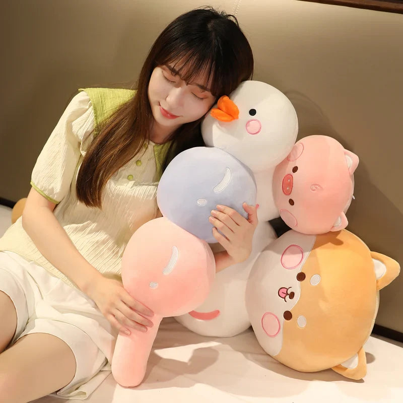 Peluches Dango en forme d'animaux mignons