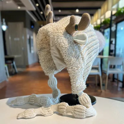 Bonnet d'hiver renne