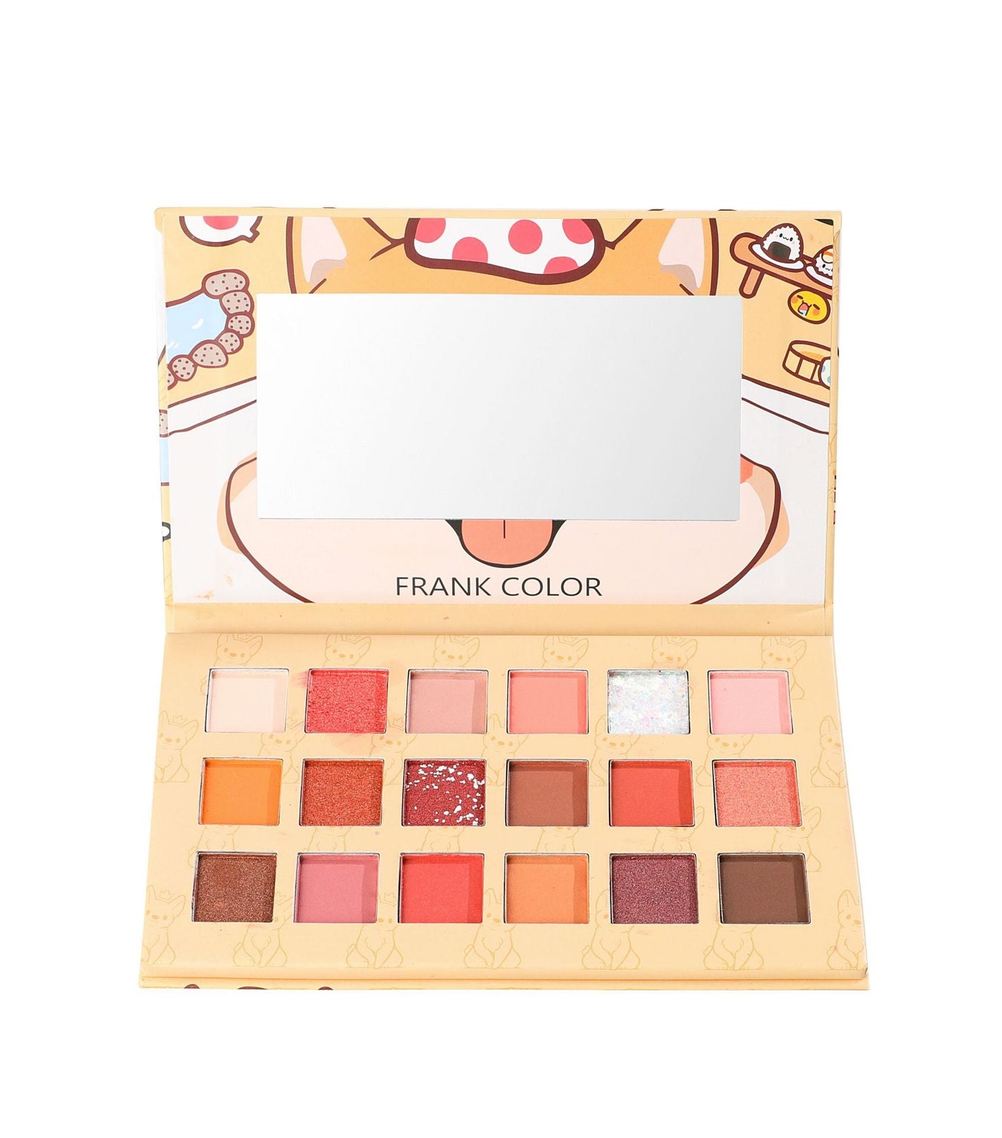 Paleta de sombras de ojos Frank Color Shiba Inu
