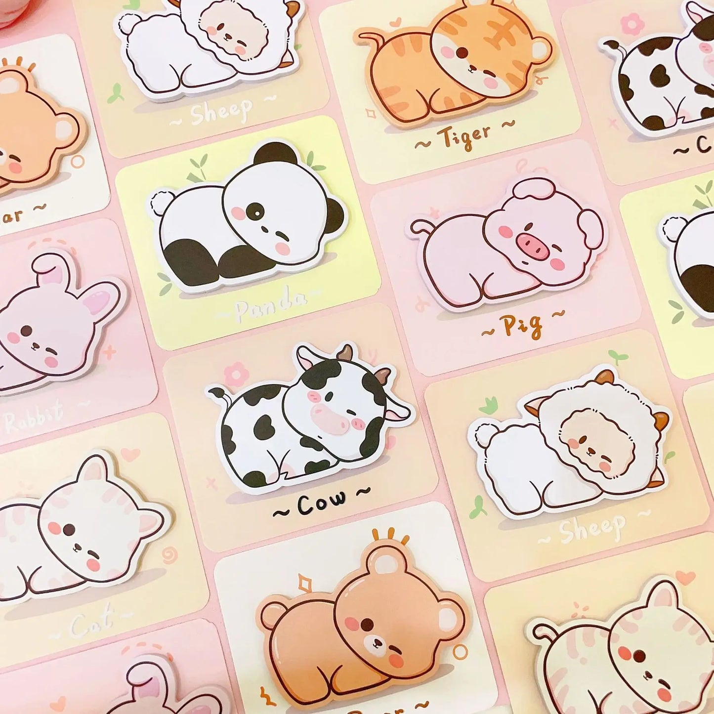 Bloc-notes adorables avec des animaux