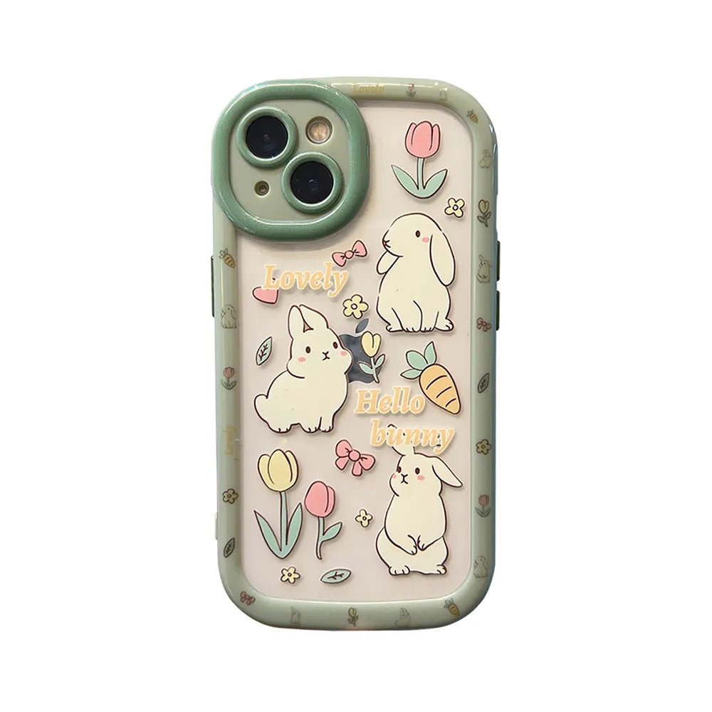 Coque iPhone Tulip Bunnies