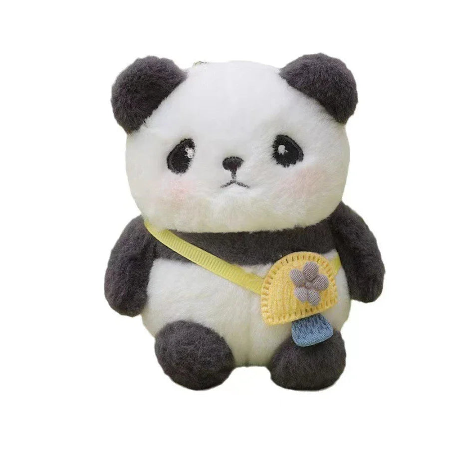 Porte-clés en peluche panda