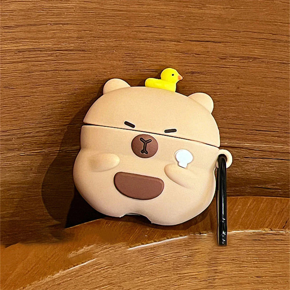 Étui pour AirPods Kawaii Capybara