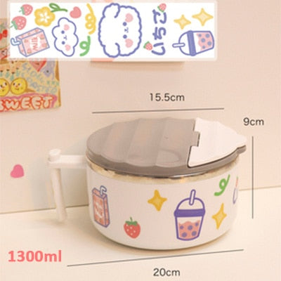 Ramen Bowl With Lid