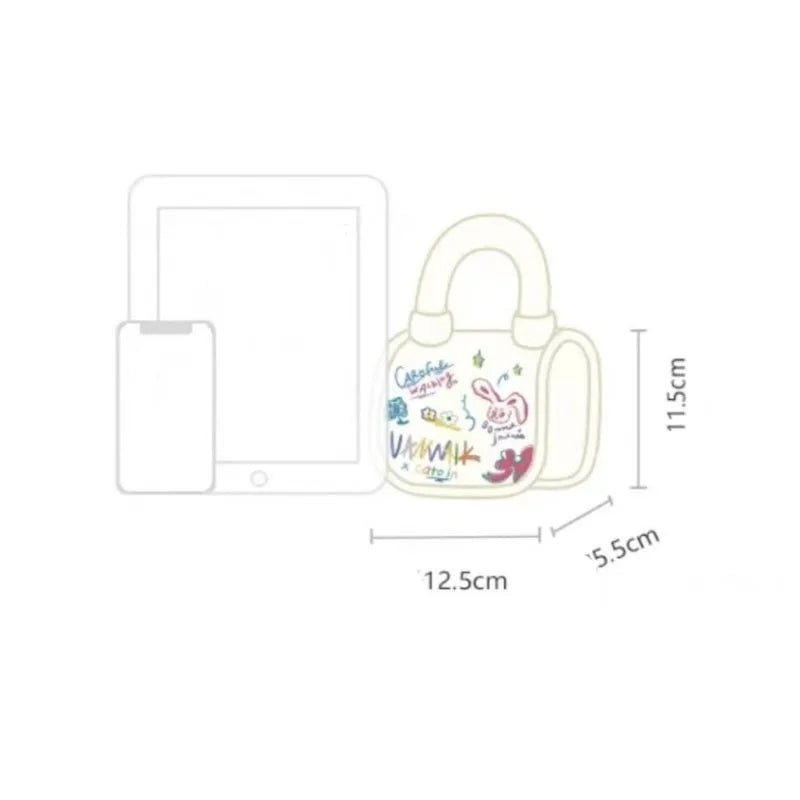 Cute Graffiti Tote Bag